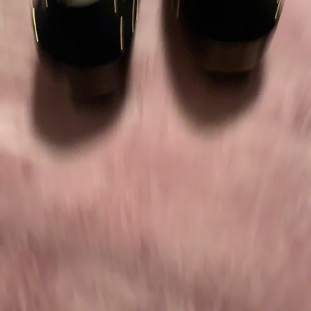 Escada black suede, gold studded shoe, size 9, small heel - Picture 2 of 7